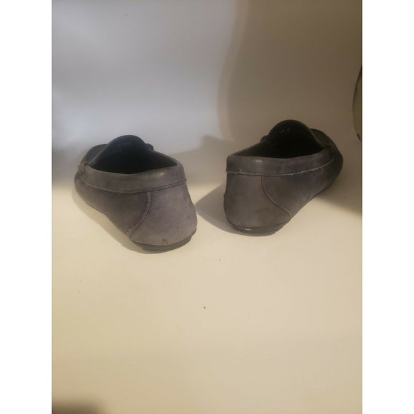 Allen Edmonds AE  Men's Penny Loafers Gray Suede Shoes Size 10 D - Picture 8 of 12